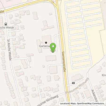 Standortübersicht der Tankstelle Automobile-Schulz GmbH in 46395 Bocholt