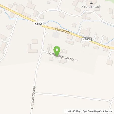 Standortübersicht der Tankstelle Jens Kaufmann in 09385 Lugau