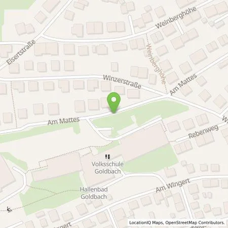 Standortübersicht der Tankstelle Grundstücksgemeinschaft in 63773 Goldbach