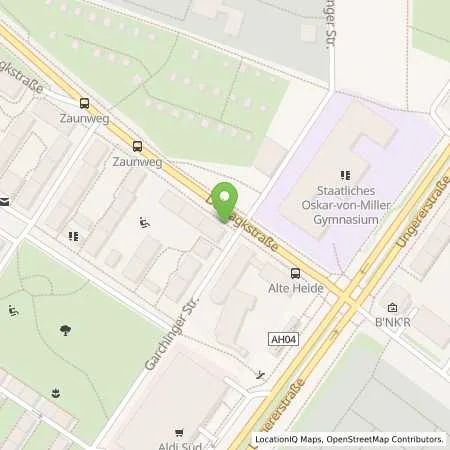 Standortübersicht der Tankstelle SWM Versorgungs GmbH in 80805 München