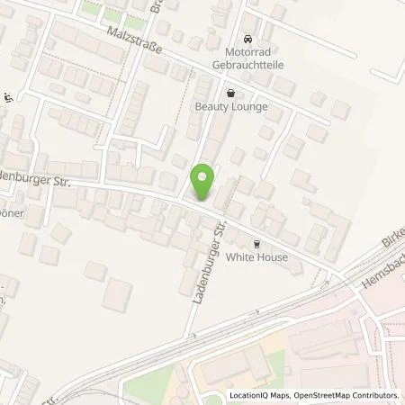 Standortübersicht der Tankstelle Matthias Gutjahr in 68309 Mannheim