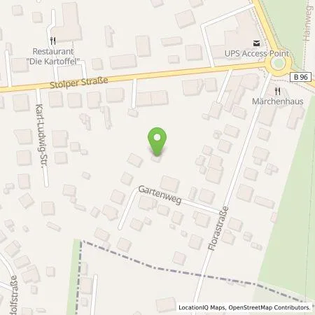 Standortübersicht der Tankstelle Kristian Klabunde in 16540 Hohen Neuendorf