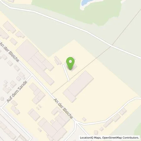 Standortübersicht der Tankstelle Stadtwerke Oerlinghausen GmbH in 33813 Oerlinghausen