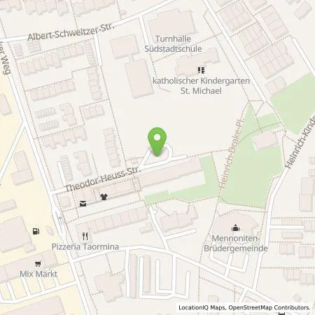 Standortübersicht der Tankstelle Stadtwerke Oerlinghausen GmbH in 33813 Oerlinghausen