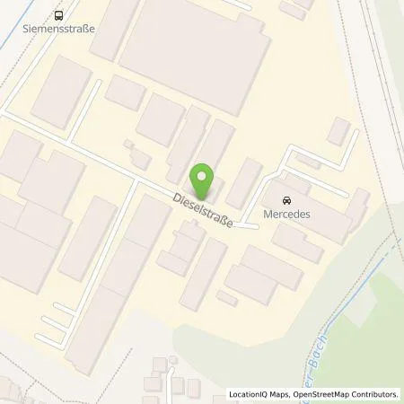 Standortübersicht der Tankstelle Richtwerk Energie GmbH in 42781 Nordrhein-Westfalen - Haan