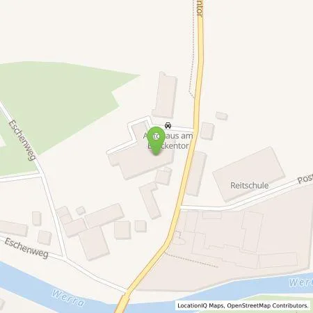 Standortübersicht der Tankstelle Autohaus am Brückentor GmbH & Co. KG in 37269 Eschwege