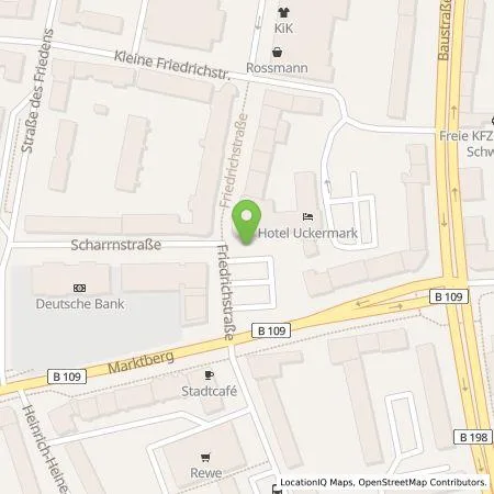 Standortübersicht der Tankstelle Kommunalwind Nord GmbH in 17291 Prenzlau