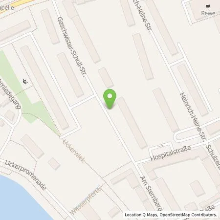 Standortübersicht der Tankstelle Kommunalwind Nord GmbH in 17291 Prenzlau