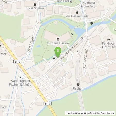 Standortübersicht der Tankstelle Gemeinde Fischen i. Allgäu in 87538 Fischen i. Allgäu