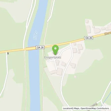 Standortübersicht der Tankstelle Gemeinde Fischen i. Allgäu in 87538 Fischen i. Allgäu