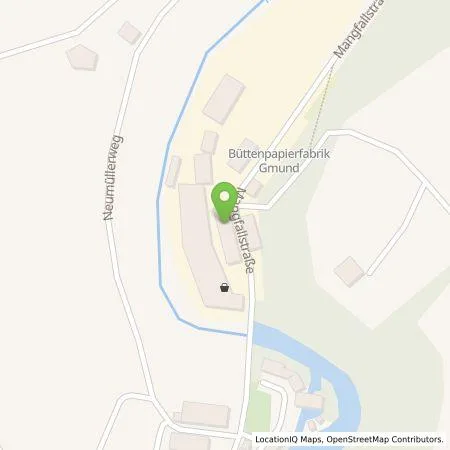 Standortübersicht der Tankstelle Büttenpapierfabrik Gmund GmbH und Co. KG in 83703 Gmund am Tegernsee