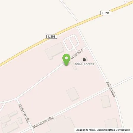 Standortübersicht der Tankstelle Elektrizitätswerk Karl Stengle GmbH & Co. KG in 72145 Hirrlingen