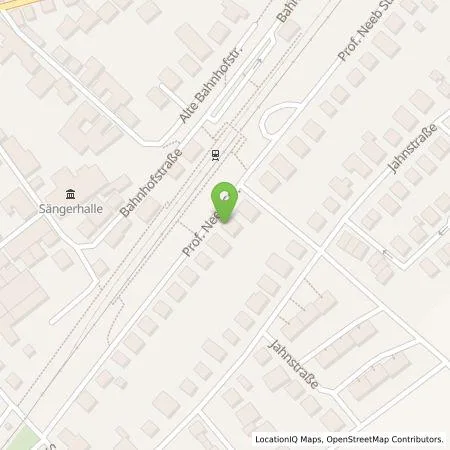 Standortübersicht der Tankstelle ITCS GmbH in 55291 Saulheim