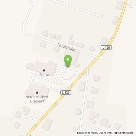 Standortübersicht der Tankstelle EDEKA Habedank e.K. in 06895 Zahna-Elster