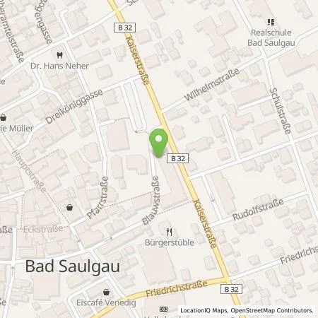 Standortübersicht der Tankstelle Elektro Keßler GmbH in 88348 Bad Saulgau