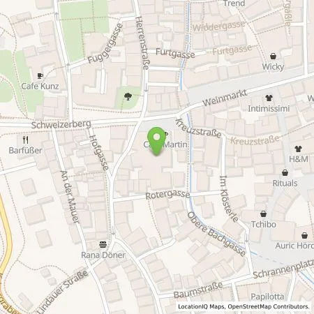 Standortübersicht der Tankstelle Elektro Keßler GmbH in 87700 Memmingen