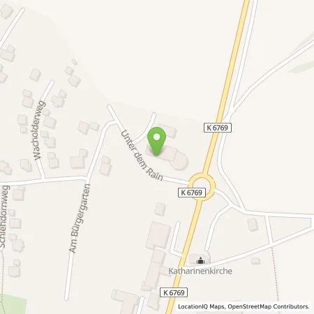 Standortübersicht der Tankstelle Elektro-Müller in 72534 Hayingen