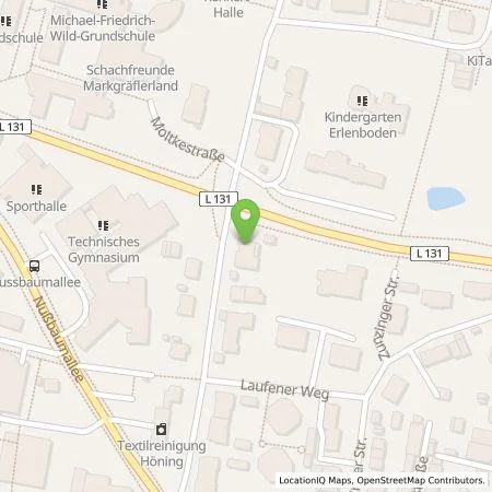 Standortübersicht der Tankstelle Hotel garni Schacherer in 79379 Müllheim