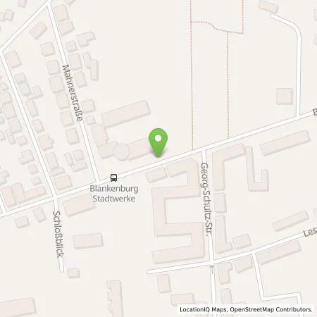 Standortübersicht der Tankstelle Stadtwerke Blankenburg GmbH in 38889 Blankenburg (Harz)