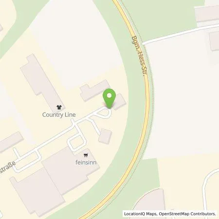 Standortübersicht der Tankstelle Byodo Naturkost GmbH in 84453 Mühldorf