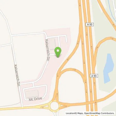 Standortübersicht der Tankstelle Gemeindewerke Kiefersfelden in 83088 Kiefersfelden