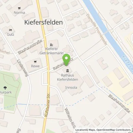 Standortübersicht der Tankstelle Gemeindewerke Kiefersfelden in 83088 Kiefersfelden