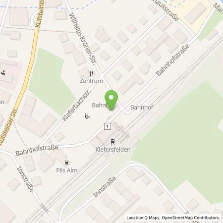 Standortübersicht der Tankstelle Gemeindewerke Kiefersfelden in 83088 Kiefersfelden