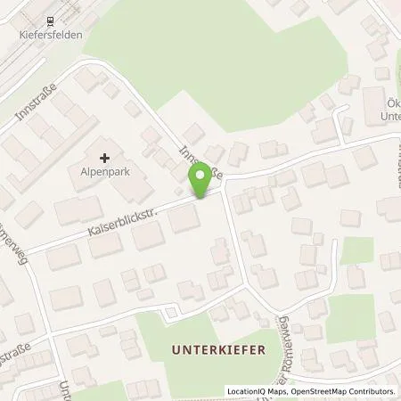 Standortübersicht der Tankstelle Gemeindewerke Kiefersfelden in 83088 Kiefersfelden