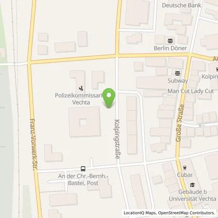 Standortübersicht der Tankstelle Wasserwerk Vechta - Eigenbetrieb Stadt Vechta in 49377 Vechta