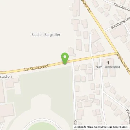 Standortübersicht der Tankstelle Wasserwerk Vechta - Eigenbetrieb Stadt Vechta in 49377 Vechta