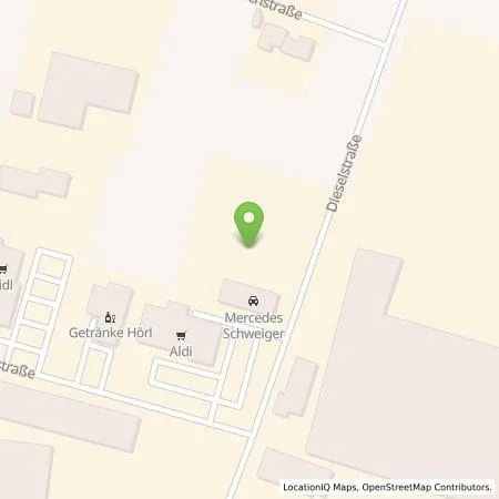 Standortübersicht der Tankstelle SLP Vermietung und Verpachtung e.K. in 85084 Reichertshofen