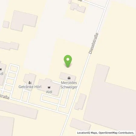 Standortübersicht der Tankstelle SLP Vermietung und Verpachtung e.K. in 85276 Pfaffenhofen