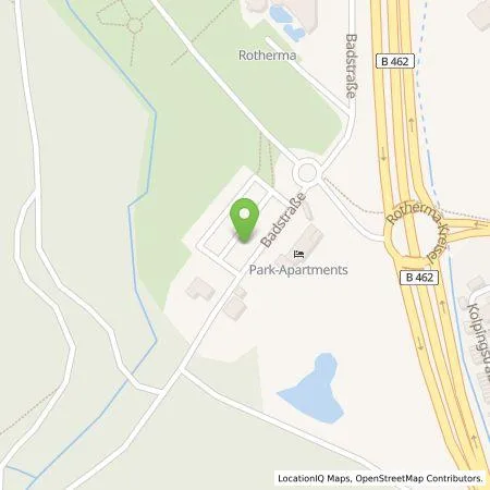 Standortübersicht der Tankstelle Stadtwerke Gaggenau, Eigenbetrieb in 76571 Gaggenau