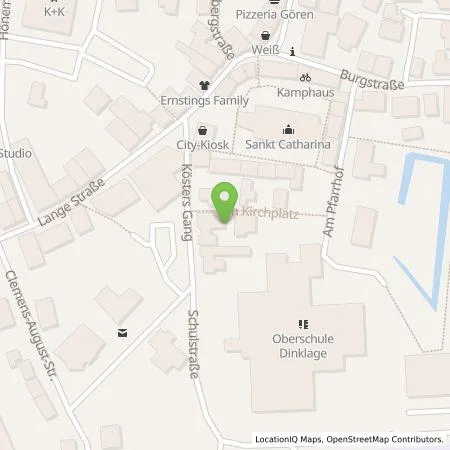 Standortübersicht der Tankstelle Stadt Dinklage - Der Bürgermeister in 49413 Dinklage