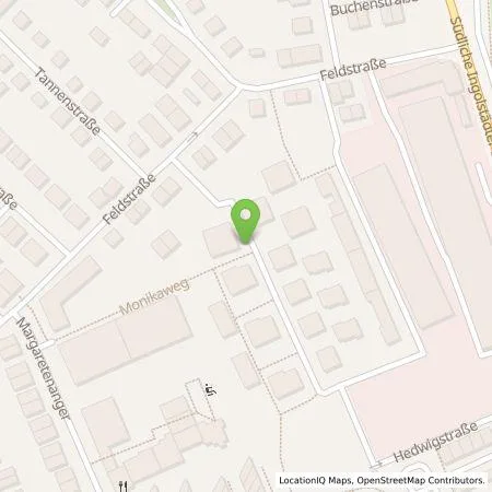 Standortübersicht der Tankstelle Gemeinde Unterschleißheim in 85716 Unterschleißheim