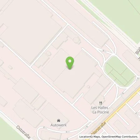 Standortübersicht der Tankstelle Areal Böhler Betriebs GmbH in 40549 Düsseldorf