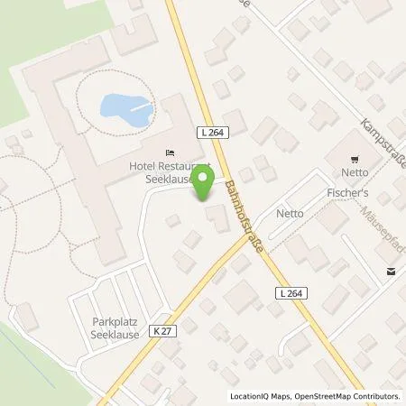 Standortübersicht der Tankstelle Familien Wellness Hotel Seeklause in 17449 Trassenheide