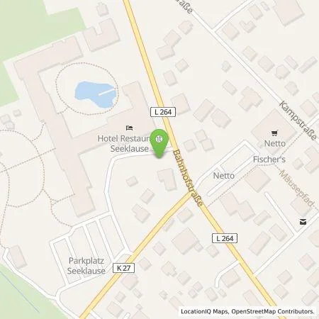 Standortübersicht der Tankstelle Familien Wellness Hotel Seeklause in 17449 Trassenheide
