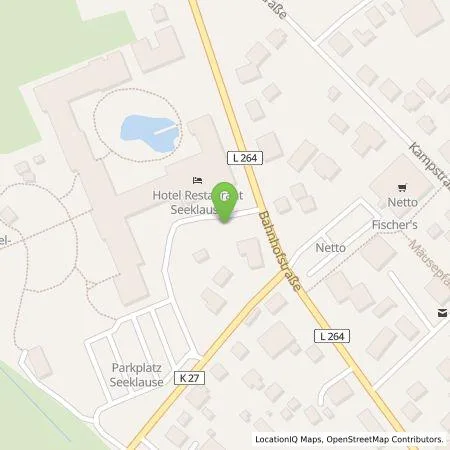 Standortübersicht der Tankstelle Familien Wellness Hotel Seeklause in 17449 Trassenheide