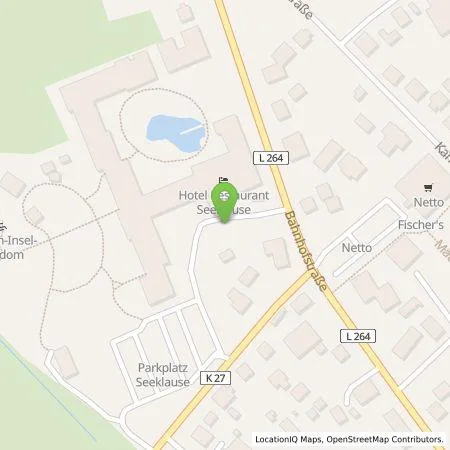 Standortübersicht der Tankstelle Familien Wellness Hotel Seeklause in 17449 Trassenheide