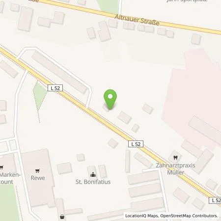 Standortübersicht der Tankstelle DetlefMelanie Schneider in 03205 Calau