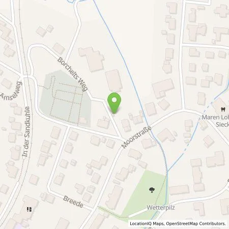 Standortübersicht der Tankstelle JB Solarstrom Einzelunternehmen in 49545 Tecklenburg