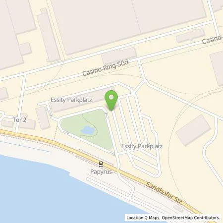 Standortübersicht der Tankstelle Essity Operations Mannheim GmbH in 68305 Mannheim