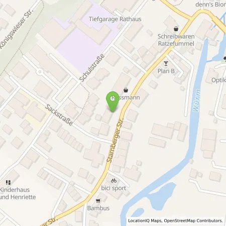 Standortübersicht der Tankstelle Backhaus Cramer in 82131 Gauting