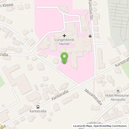 Standortübersicht der Tankstelle Mark-E Aktiengesellschaft in 58675 Hemer