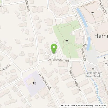 Standortübersicht der Tankstelle Mark-E Aktiengesellschaft in 58675 Hemer