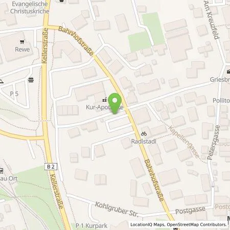 Standortübersicht der Tankstelle Gemeindewerke Murnau in 82418 Murnau