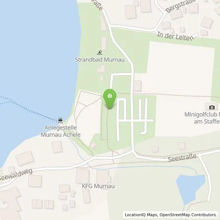 Standortübersicht der Tankstelle Gemeindewerke Murnau in 82418 Murnau