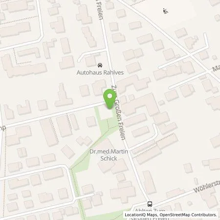 Standortübersicht der Tankstelle Parkhausgesellschaft Lehrte mbH in 31275 Lehrte