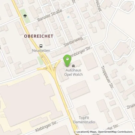 Standortübersicht der Tankstelle Autohaus Walch GmbH in 83395 Freilassing